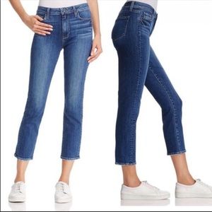 Paige Jacqueline straight crop jeans Size 25